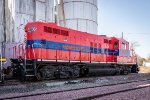 MAN 4605, EMD GP9, Manning Rail, ex CV 4551, at Manning Grain